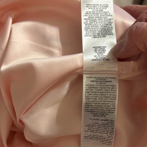 Ted Baker London Blush Pink Scalloped Mini Dress-NWOT - Picture 9 of 13